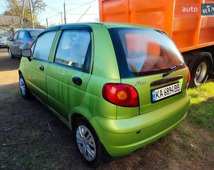 Зеленый Дэу Матиз, объемом двигателя 0.8 л и пробегом 200 тыс. км за 1650 $, фото 3 на Automoto.ua