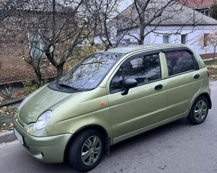 Зеленый Дэу Матиз, объемом двигателя 0.8 л и пробегом 140 тыс. км за 2300 $, фото 3 на Automoto.ua