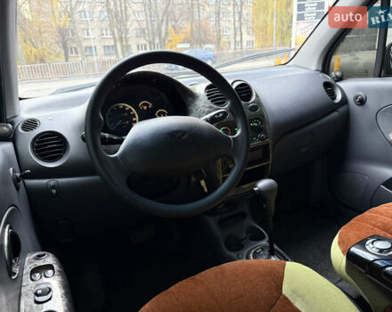 Зелений Деу Матіз, об'ємом двигуна 0.8 л та пробігом 169 тис. км за 2499 $, фото 8 на Automoto.ua