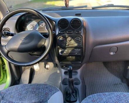 Зелений Деу Матіз, об'ємом двигуна 0.8 л та пробігом 94 тис. км за 2200 $, фото 7 на Automoto.ua