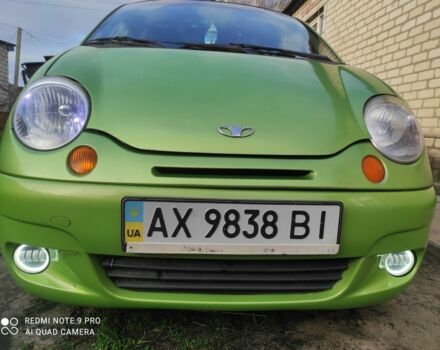 Зеленый Дэу Матиз, объемом двигателя 0.8 л и пробегом 120 тыс. км за 1950 $, фото 1 на Automoto.ua