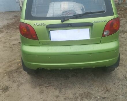 Зеленый Дэу Матиз, объемом двигателя 8 л и пробегом 150 тыс. км за 2600 $, фото 3 на Automoto.ua