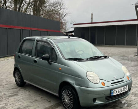 Зеленый Дэу Матиз, объемом двигателя 0.8 л и пробегом 120 тыс. км за 2000 $, фото 1 на Automoto.ua