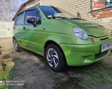 Зелений Деу Матіз, об'ємом двигуна 0.8 л та пробігом 120 тис. км за 1950 $, фото 19 на Automoto.ua