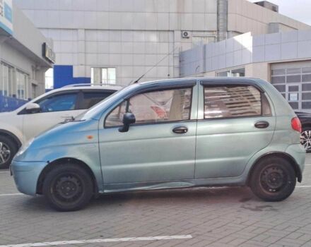 Зелений Деу Матіз, об'ємом двигуна 0.8 л та пробігом 106 тис. км за 3490 $, фото 3 на Automoto.ua