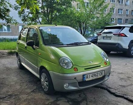 Зеленый Дэу Матиз, объемом двигателя 1 л и пробегом 122 тыс. км за 2500 $, фото 2 на Automoto.ua