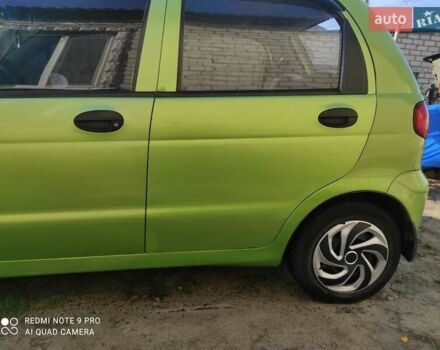 Зелений Деу Матіз, об'ємом двигуна 0.8 л та пробігом 120 тис. км за 1950 $, фото 5 на Automoto.ua