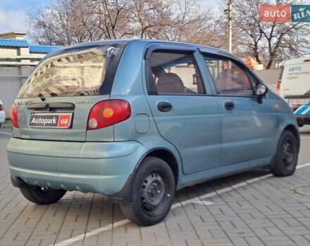 Зеленый Дэу Матиз, объемом двигателя 0.8 л и пробегом 106 тыс. км за 3490 $, фото 4 на Automoto.ua