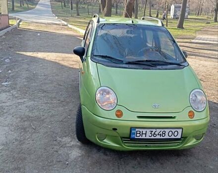 Зеленый Дэу Матиз, объемом двигателя 0.8 л и пробегом 130 тыс. км за 2500 $, фото 1 на Automoto.ua