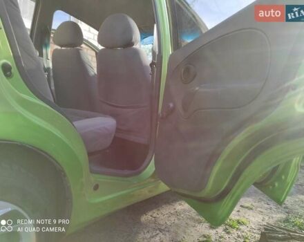 Зелений Деу Матіз, об'ємом двигуна 0.8 л та пробігом 120 тис. км за 1950 $, фото 8 на Automoto.ua