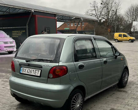 Зеленый Дэу Матиз, объемом двигателя 0.8 л и пробегом 120 тыс. км за 2000 $, фото 3 на Automoto.ua