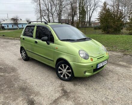 Зеленый Дэу Матиз, объемом двигателя 0.8 л и пробегом 137 тыс. км за 2200 $, фото 1 на Automoto.ua