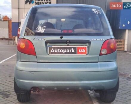 Зеленый Дэу Матиз, объемом двигателя 0.8 л и пробегом 106 тыс. км за 3490 $, фото 5 на Automoto.ua