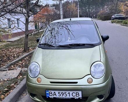 Зеленый Дэу Матиз, объемом двигателя 0.8 л и пробегом 140 тыс. км за 2300 $, фото 5 на Automoto.ua