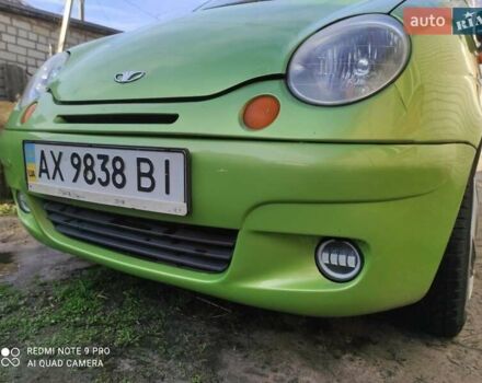 Зелений Деу Матіз, об'ємом двигуна 0.8 л та пробігом 120 тис. км за 1950 $, фото 7 на Automoto.ua