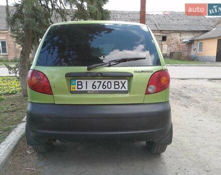 Зелений Деу Матіз, об'ємом двигуна 0.8 л та пробігом 60 тис. км за 2500 $, фото 4 на Automoto.ua
