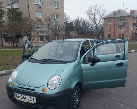 Зеленый Дэу Матиз, объемом двигателя 0.8 л и пробегом 95 тыс. км за 2700 $, фото 1 на Automoto.ua