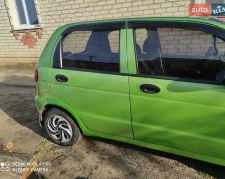 Зелений Деу Матіз, об'ємом двигуна 0.8 л та пробігом 120 тис. км за 1950 $, фото 1 на Automoto.ua