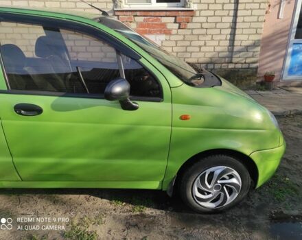 Зеленый Дэу Матиз, объемом двигателя 0.8 л и пробегом 120 тыс. км за 1950 $, фото 3 на Automoto.ua
