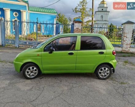 Зеленый Дэу Матиз, объемом двигателя 0.8 л и пробегом 204 тыс. км за 3100 $, фото 2 на Automoto.ua