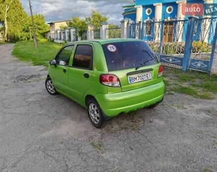 Зеленый Дэу Матиз, объемом двигателя 0.8 л и пробегом 204 тыс. км за 3100 $, фото 4 на Automoto.ua