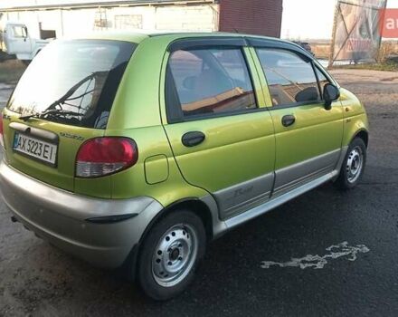 Зелений Деу Матіз, об'ємом двигуна 1 л та пробігом 53 тис. км за 4200 $, фото 4 на Automoto.ua