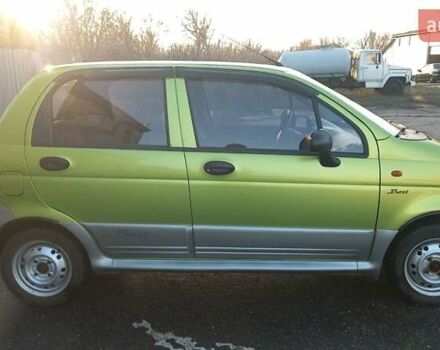 Зелений Деу Матіз, об'ємом двигуна 1 л та пробігом 53 тис. км за 4200 $, фото 5 на Automoto.ua