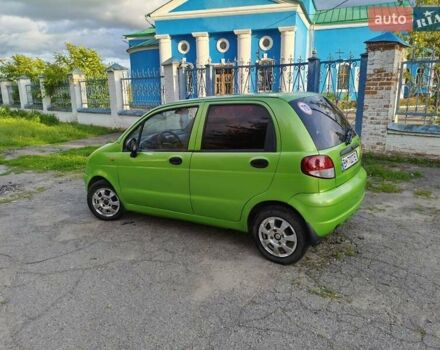 Зеленый Дэу Матиз, объемом двигателя 0.8 л и пробегом 204 тыс. км за 3100 $, фото 3 на Automoto.ua