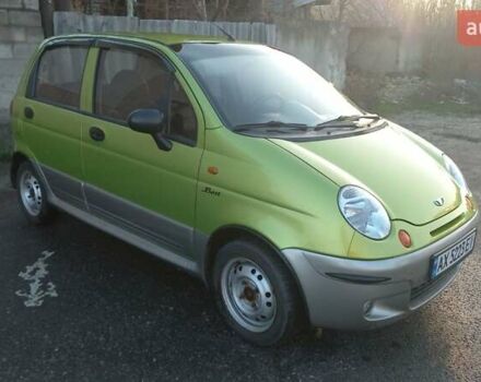 Зелений Деу Матіз, об'ємом двигуна 1 л та пробігом 53 тис. км за 4200 $, фото 6 на Automoto.ua
