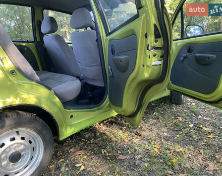 Зелений Деу Матіз, об'ємом двигуна 0.8 л та пробігом 129 тис. км за 1900 $, фото 17 на Automoto.ua