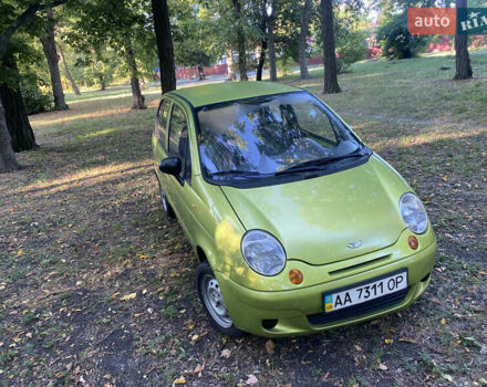 Зелений Деу Матіз, об'ємом двигуна 0.8 л та пробігом 129 тис. км за 1900 $, фото 1 на Automoto.ua