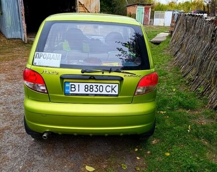 Зелений Деу Матіз, об'ємом двигуна 0.8 л та пробігом 147 тис. км за 2300 $, фото 2 на Automoto.ua