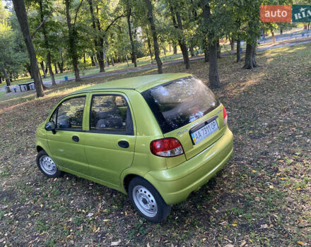 Зелений Деу Матіз, об'ємом двигуна 0.8 л та пробігом 129 тис. км за 1950 $, фото 4 на Automoto.ua