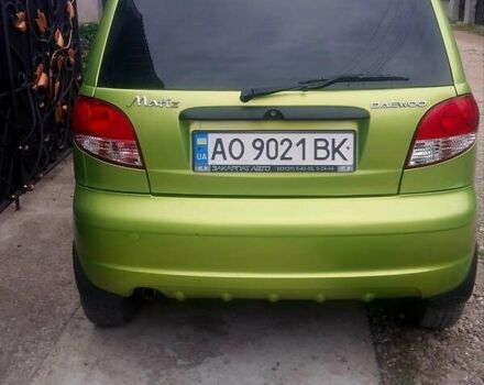Деу Матіз 2013 у Хусте на Automoto.ua Зелений Деу Матіз, об'ємом двигуна 0.8 л та пробігом 67 тис. км за 2700 $, фото 1 на Automoto.ua