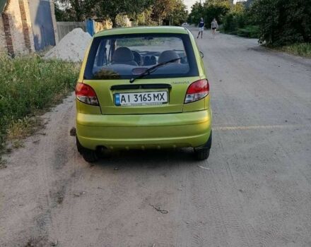 Зелений Деу Матіз, об'ємом двигуна 0.8 л та пробігом 160 тис. км за 2500 $, фото 2 на Automoto.ua