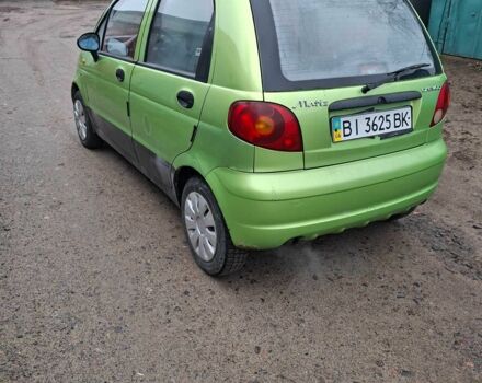 Зелений Деу Матіз, об'ємом двигуна 0.8 л та пробігом 1 тис. км за 1017 $, фото 3 на Automoto.ua