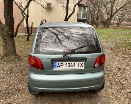 Зелений Деу Матіз, об'ємом двигуна 0.8 л та пробігом 73 тис. км за 3200 $, фото 1 на Automoto.ua