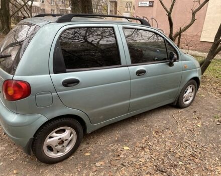 Зелений Деу Матіз, об'ємом двигуна 0.8 л та пробігом 73 тис. км за 3200 $, фото 2 на Automoto.ua