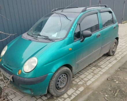 Зелений Деу Матіз, об'ємом двигуна 0.8 л та пробігом 200 тис. км за 850 $, фото 1 на Automoto.ua