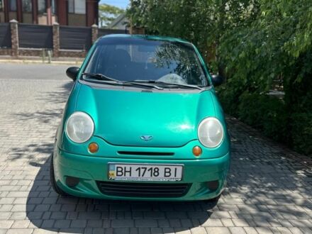 Дэу Матиз 2002 в Измаиле на Automoto.ua Зеленый Дэу Матиз, объемом двигателя 0.8 л и пробегом 99 тыс. км за 1600 $, фото 1 на Automoto.ua
