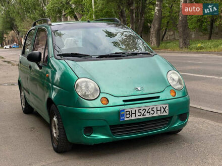 Дэу Матиз 2003 в Одессе на Automoto.ua Зеленый Дэу Матиз, объемом двигателя 0.8 л и пробегом 185 тыс. км за 1450 $, фото 1 на Automoto.ua
