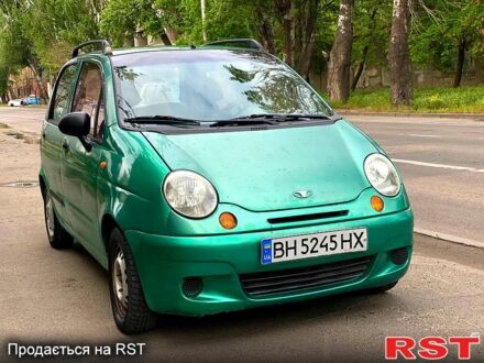 Дэу Матиз 2003 в Одессе на Automoto.ua Зеленый Дэу Матиз, объемом двигателя 0.8 л и пробегом 185 тыс. км за 1500 $, фото 1 на Automoto.ua