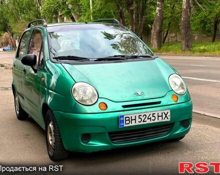 Зелений Деу Матіз, об'ємом двигуна 0.8 л та пробігом 185 тис. км за 1500 $, фото 1 на Automoto.ua