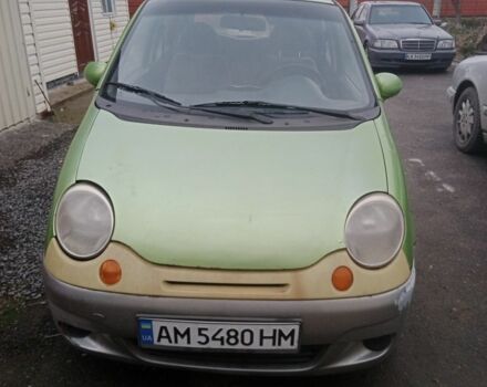 Зеленый Дэу Матиз, объемом двигателя 0.8 л и пробегом 92 тыс. км за 1575 $, фото 1 на Automoto.ua