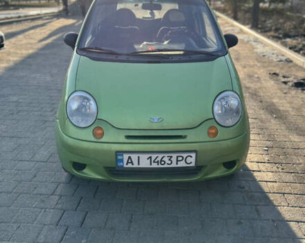 Зеленый Дэу Матиз, объемом двигателя 0.8 л и пробегом 134 тыс. км за 2300 $, фото 1 на Automoto.ua