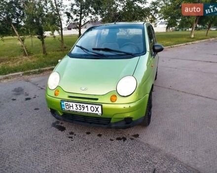 Зеленый Дэу Матиз, объемом двигателя 0.8 л и пробегом 144 тыс. км за 2550 $, фото 1 на Automoto.ua