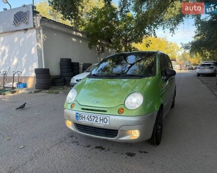 Зеленый Дэу Матиз, объемом двигателя 1 л и пробегом 200 тыс. км за 1650 $, фото 1 на Automoto.ua