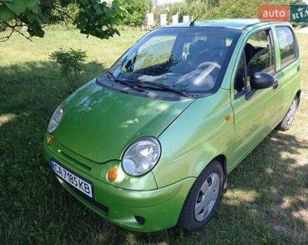 Зелений Деу Матіз, об'ємом двигуна 0.8 л та пробігом 110 тис. км за 2600 $, фото 1 на Automoto.ua