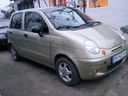 Зеленый Дэу Матиз, объемом двигателя 0.8 л и пробегом 100 тыс. км за 2700 $, фото 1 на Automoto.ua