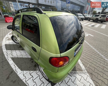 Зеленый Дэу Матиз, объемом двигателя 0.8 л и пробегом 290 тыс. км за 999 $, фото 1 на Automoto.ua